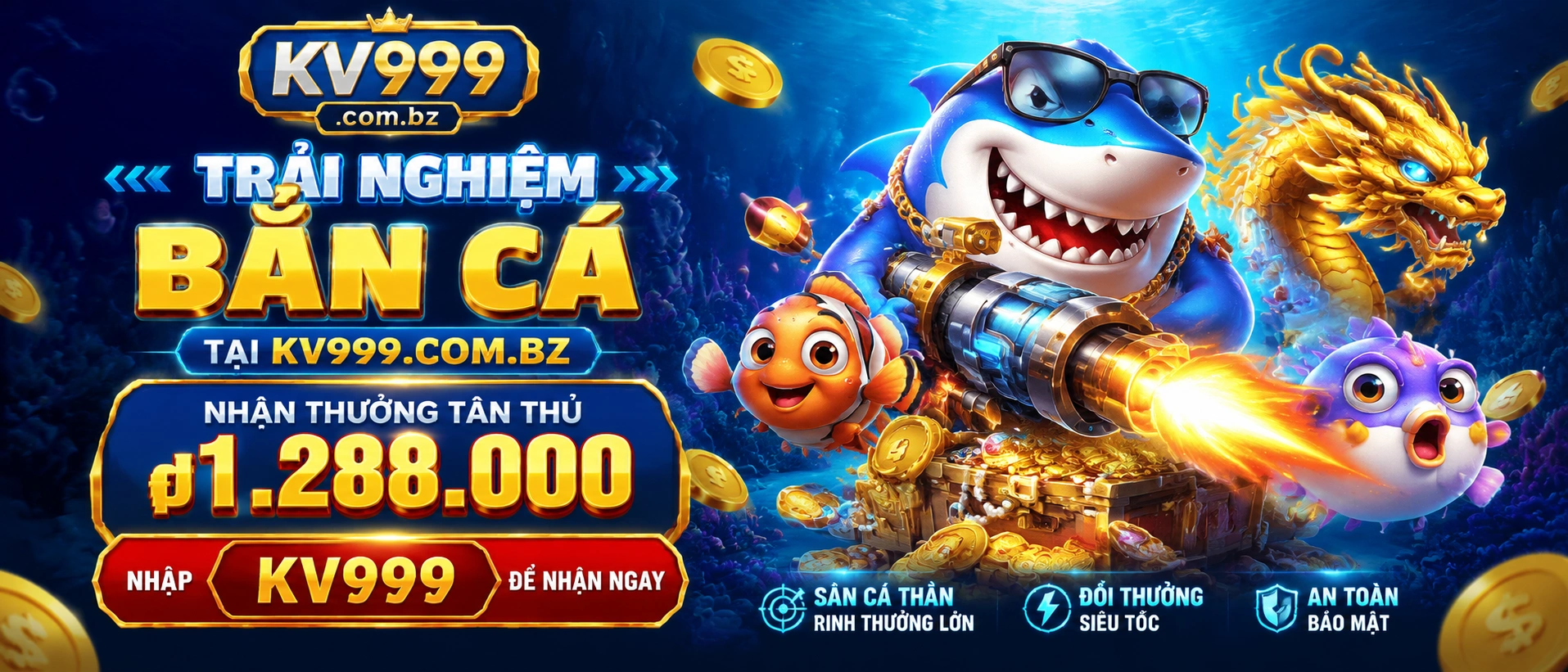 Danh mục bắn cá online trên mobile web