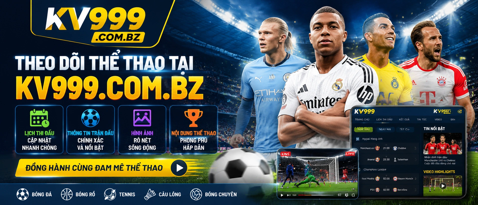 Kênh hỗ trợ KV999