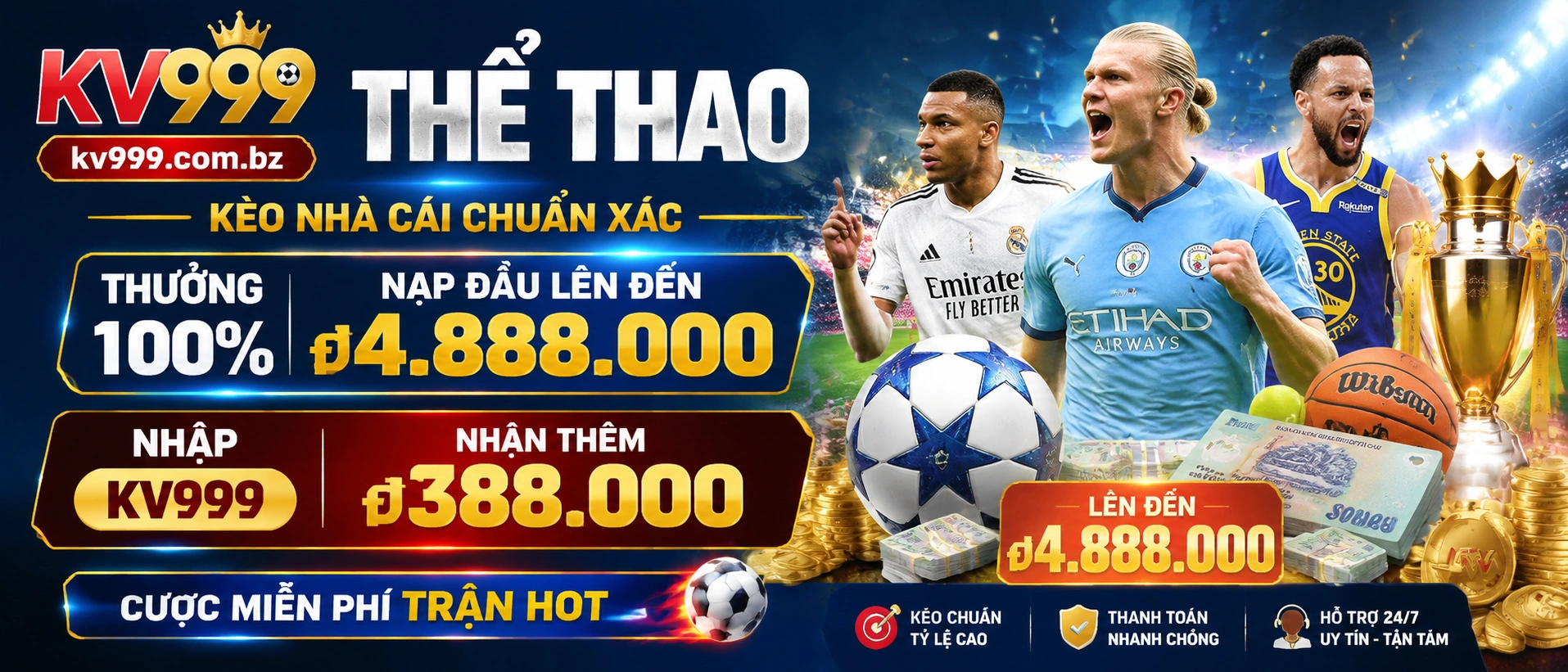 Trải nghiệm mobile thể thao kv999.com.bz