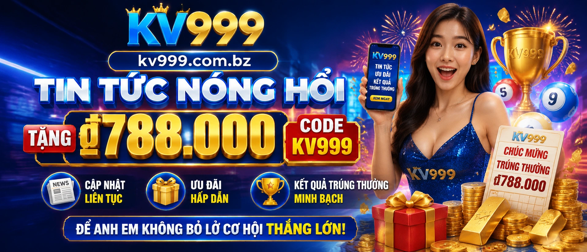 Promo news card Người dùng xem tin khuyến mãi trên màn hình điện thoại